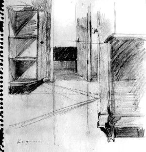 Scraps of Paper and Drawings For Paintings