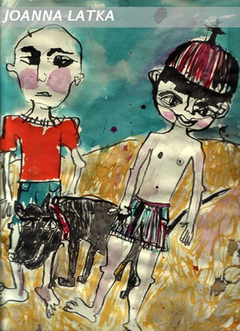 Walking whit the dog