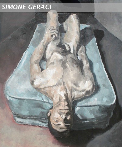 autoritratto su materasso