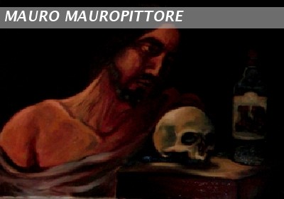 Mauro Di Girolamo Cristo con la bottiglia di Je B