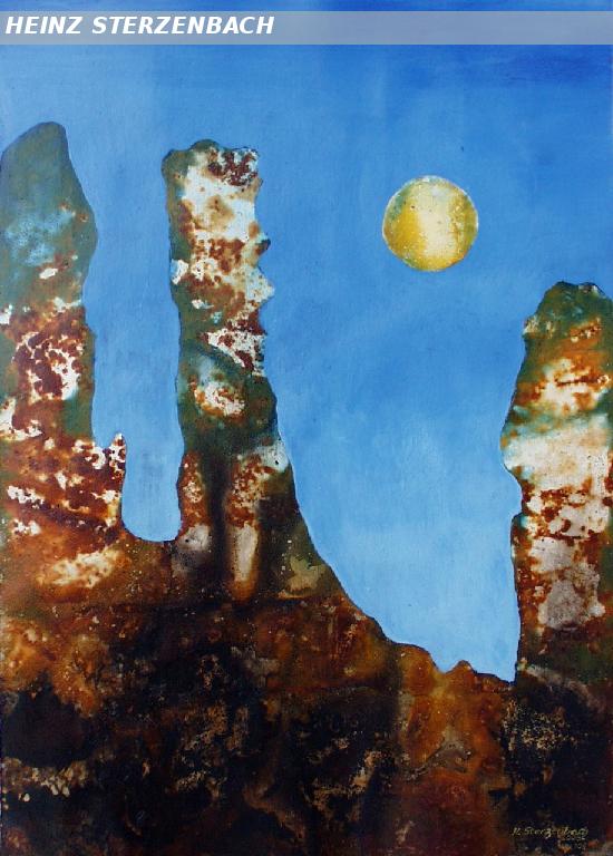 VU 109 Rock formation with merlons