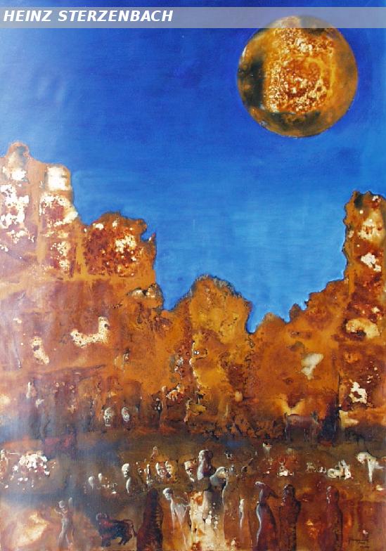 VU 132 Rock Formation with Figures